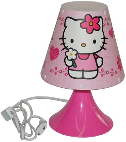 alles-meine.de GmbH Tischlampe Hello Kitty - 29 cm hoch Lampe Stehlampe