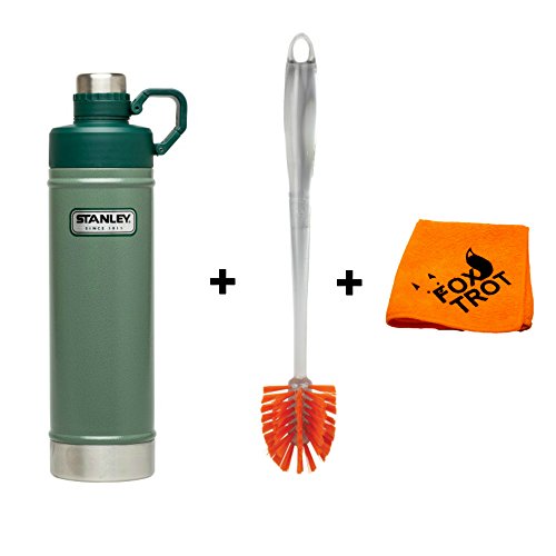 Stanley vacuum insulated water bottle 25oz with sport b…