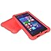HP Stream 8 Case - Poetic [Turtle Skin Series] - [Corner/Bumper Protection] [Grip] [Sound-Amplification] Protective Silicone Case for HP Stream 8 Red (3-Year Manufacturer Warranty from Poetic)