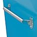 Viper Tool Storage V1804TLR 16-Inch 4-Drawer 18G Steel Rolling Tool/Salon Cart, with Bulk Storage, Teal