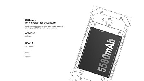 DOOGEE-S60-Lite-52-Pulgadas-FHD-Impermeable-4G-Smartphone-5580mAh-batera-Fast-Charge-Carga-inalmbrica-Compatible-15GHz-Octa-Core-4GB-32GB-8MP-16MP-NFC-GPS-Metal-Frame-Negro
