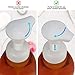 [10oz] Foaming Soap Dispenser Bottles - Chalk Labels & Pen Included - Perfect for Liquid Soap & Castile Foaming Hand Soap on Kitchen and Bathroom Sinks - Easy Press Pump for Adults & Kids [3 Pack]