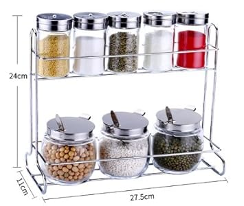 Amazon Lapaul スッキリ収納 おしゃれ 卓上 棚 ボトル 調味料