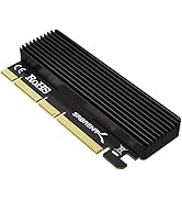 Sabrent Adaptateur avec dissipateur Thermique pour SSD M.2 NVMe vers PCIe X16/X8/X4 (EC-PCIE)