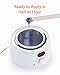 Wax Warmer Hair Removal Waxing Kit with Applicator Sticks for All Body, Face, Bikini Area, Legs at Home Domie