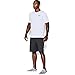 Under Armour Men's Tech Short Sleeve T-Shirt, White /Black, Medium