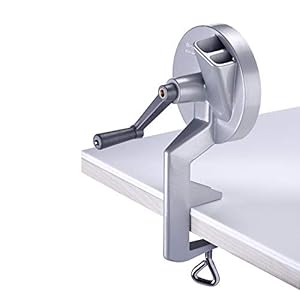 Westmark Bonensnijder met 2 snijopeningen, tafelmontage, roestvrij staal/aluminium, zilver, 11822260