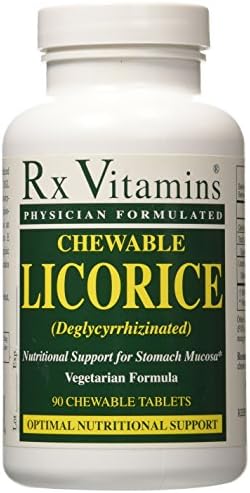 RX Vitamins - DGL Licorice 500 mg 90 chew [Health and Beauty]