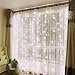 Curtain Lights, 8 Modes Fairy Lights String with Remote Controller, IP64 Waterproof, USB Plug in Twinkle Lights for Weddings, Parties, Backdrop, Wall Decorations, 300 Led（9.8x9.8Ft, White）