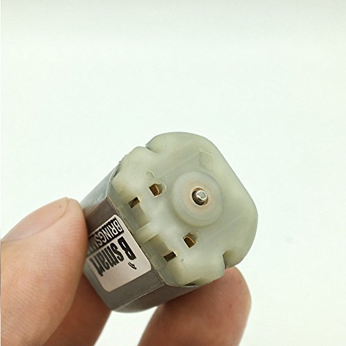 Bringsmart 2pcs 280SC 12V 11800rpm Mini DC Motor Round Shaft 22mm High Speed Electric Vehicle Power Window Motor Car Rear View Mirror Motor (FC280SC-20150) - Thumbnail 2