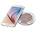 Galaxy S6/S6 Edge Plus Wireless Charger Charging Pad, Lookatool® Qi Wireless Charger Charging Pad For Samsung Galaxy S6/S6 Edge Plus (Gold)