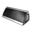 SoundBot SB520 3D HD Bluetooth 4.0 Wireless Speaker for 15 Hours Music Streaming &amp; Hands-Free Calling with Passive Sub Woofer, Built-in Mic, 3.5mm Audio Port (Silver)