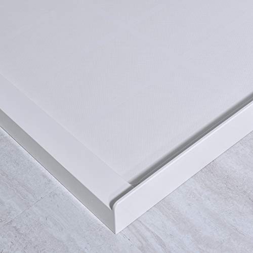 image for Woodbridge SBR4832-1000R Solid Surface Shower Base with Recessed Trenc