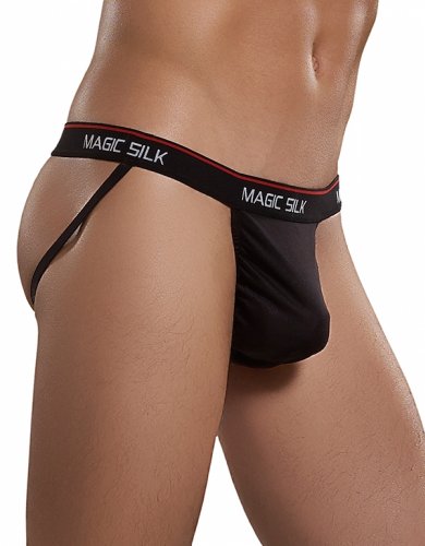 Magic Silk Branded Silk Knit Jockstrap 4086