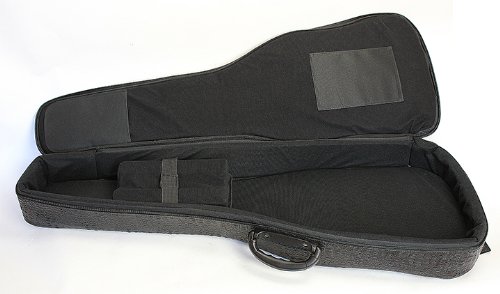Walker & Williams Hybrid Hardtop Case/Gig Bag for Electric Guitars Black