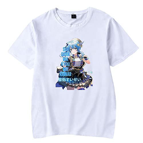 YUYEADZ Hoshimachi Suisei T-Shirt Women Men