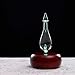 Magnificent 2.0 Nebulizing Diffuser for Essential Oil/Aromatherapy by Organic Aromas - Dark-Colored Wood Base and Glass Reservoir with Touch Sensor Light Switch