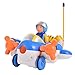 FunsLane Radio Control Cartoon Airplane Toy R/C Toy with Music and Light for Toddlers