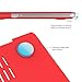 IBENZER Old MacBook Pro 13 Inch case A1278, Soft Touch Hard Case Shell Cover with Keyboard Cover for Apple MacBook Pro 13 with CD-ROM, Red, MMP13RD+1