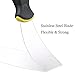 Stiff Steel Metal Scraper Set, MSKEI Drywall Taping Knife, 3 Pc Paint Scraper Tool(2