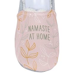 DEMDACO Namaste At Home Pink Plush Soft Fleece