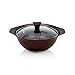 TECHEF - Art Pan Collection, Soup Pot With Glass Lid, Made in Korea (2-quart) Purple