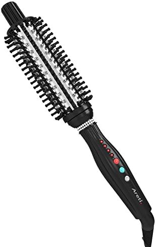 Areti Roll Brush Curling Iron Patented Design with Negative Ion i706BK