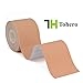 Tohero Kinesiology Tape Recovery and Muscle Injury Prevention, Waterproof Sports Tape 5M for Athletes (Complexion)