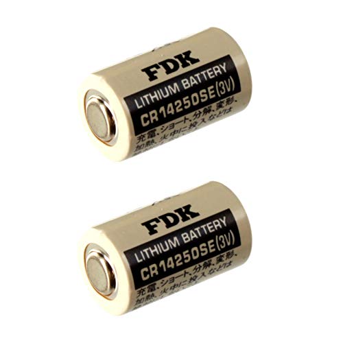 2 pilas de litio fdk cr14250se 3v 1/2 aa que sustituyen a sanyo cr2np