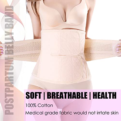 Moolida Postpartum Belly Wrap Abdominal Binder C section Recovery Belt