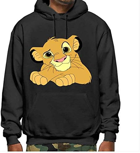 Hoodie Sweatshirt Lion King Men's Novelty Pullover Great Gift to Your Boyfriends,Brother,Father,Kids,Husband