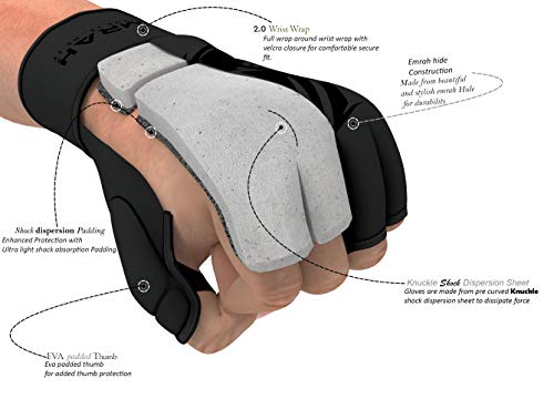 EMRAH-V-1-Guantes-MMA-para-entrenamiento-de-artes-marciales-Sparring-Guantes-de-agarre-profesional-Lucha-contra-jaula-saco-de-boxeo-Muay-Thai-y-Kickboxing