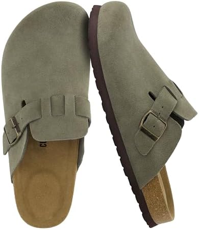 Amazon.com | Birkenstock Boston Bs Men's Large Pin Buckle Clog Reg