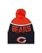 New Era Chicago Bears 2015 Sport Knit Cuffed Pom Knit Cap/Beanie