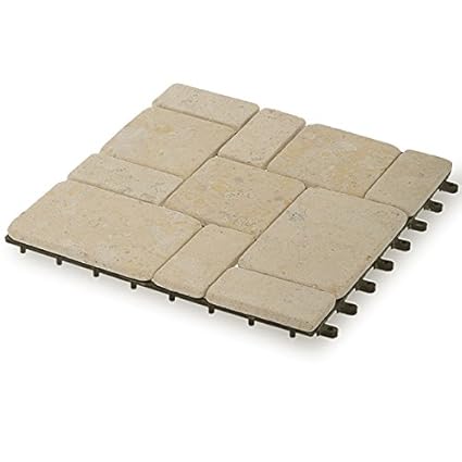 Buy Garden Winds Venetian Stone Deck Tiles Box Of 10 Online At