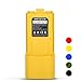 NKTECH BL-5L Extended 3800mAh 7.4V Li-ion Battery For BaoFeng DM-5R UV-5R V2+ UV-5RA+ UV-5RB UV-5RE PLUS BF-F8HP UV-5X3 Two Way Radio Yellow (2x 2100mAh Li-ion Polymer Battery)