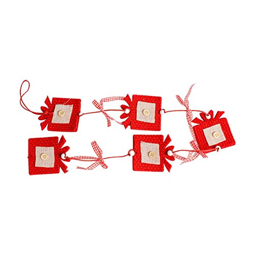 Yinrunx Handcraft Knitted Christmas Tree Hanging Ornaments Christmas Label Pendent Holiday Decoration
