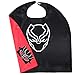Aodai Halloween Costumes and Dress up for kids - Black panther Costume Cape and Mask