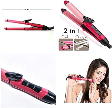 how to curl hair with 2 in 1 straightener