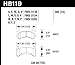 Hawk Performance HB119F.594 HPS Performance Ceramic Brake Pad