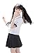 Beautifulfashionlife Girl's A-Lines Pleated High Waist Short Costumes Skirts(M,Black)
