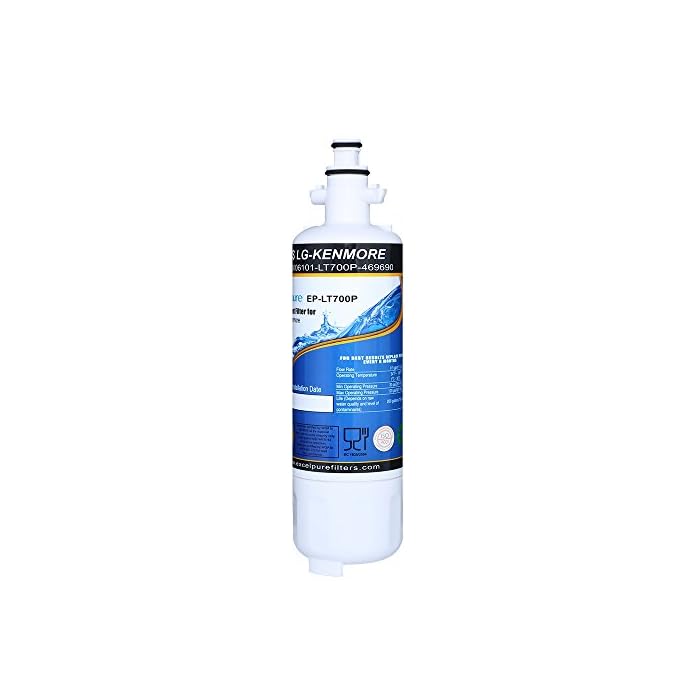 EXCELPURE Refrigerator Water Filter Compatible With Kenmore 469690