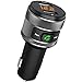 Bluetooth FM Transmitter Car Charger, Acenx Wireless FM Radio Transmitter, Bluetooth Radio Adapter Car Kit with Hands-Free Calling and Dual USB Ports Quick Charger 5V/3.0A
