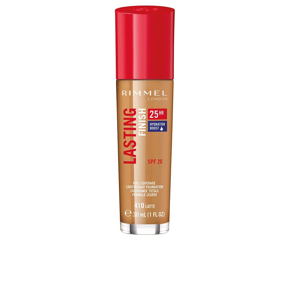 Old Product & Packaging - Rimmel Lasting Finish 25 Hour Foundation Latte