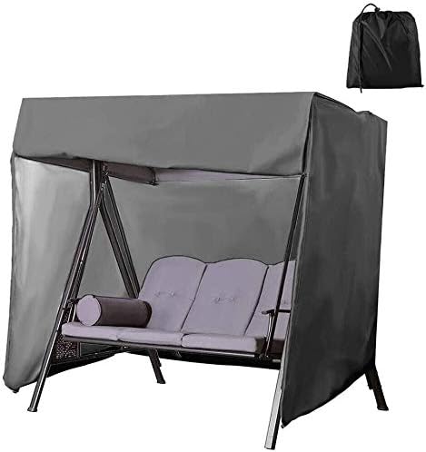 Casos porche cubierta columpio, hamaca de la cubierta protectora de 3
