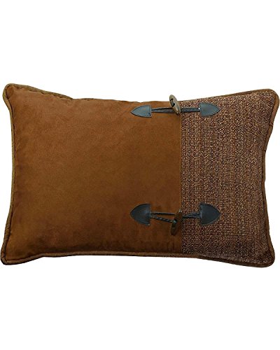 HiEnd Accents Crestwood Lodge Buckle Pillow