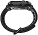LUNATIK EPIK Aluminum Case and Silicone Strap for Apple Watch Series 1, Black/Black
