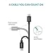 [Apple MFi Certified] [2-Pack] Anker 6ft / 1.8m Premium Lightning to USB Cable with Compact Connector Head for iPhone, iPod and iPad