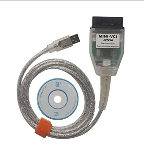 New Mini VCI 16 PIN Obd2 Diagnostic Scanner Tool for Toyota TIS Techstream Cable Mini VCI Toyota TIS Cable