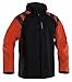 Grundens Balder 302 Hooded Jacket - Orange/Black - Large